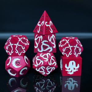 Usine en gros personnalisé métal polyédrique mdn dés ensemble 7 Die Sharp Edge Figurines <span class=keywords><strong>pour</strong></span> jeux <span class=keywords><strong>de</strong></span> rôle D & D - Product Image 5