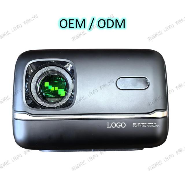 Wholesale OEM ODM Laser Smart Projector 1080P 4K Ready 600 Lumens Home Theater Android 9.0 Built-in Speakers Projector