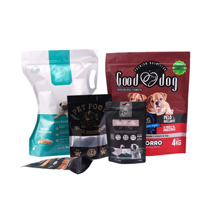 Bolsa de Comida para Mascotas con Logotipo Personalizado, Bolsa Biodegradable para Comida de Perro, Bolsa con Boquilla Reutilizable y Autoportante para Salsa de Mascotas, 500g - Product Image 4