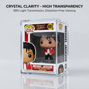 Vitrine acrylique Funko <span class=keywords><strong>Pop</strong></span> Animation : <span class=keywords><strong>One</strong></span> <span class=keywords><strong>Piece</strong></span> Roronoa <span class=keywords><strong>Zoro</strong></span>, résistante aux UV, avec couvercle magnétique, protection acrylique pour Funko <span class=keywords><strong>Pop</strong></span> - Product Image 6