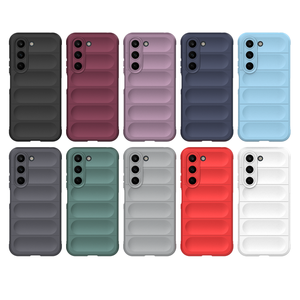 Coque de téléphone antichoc mate en silicone souple avec coussin d'air pour VIVO V70 <span class=keywords><strong>FE</strong></span>/<span class=keywords><strong>S2</strong></span>/T5e, anti-traces de doigts, protection intégrale - Product Image 4