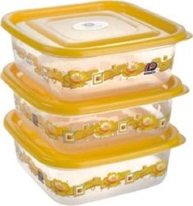 Square Food Container Delight 3 Packs - Product Image 1