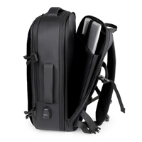 Sac à dos pour ordinateur portable imperméable antivol en Oxford avec fermeture éclair, rechargeable par USB, grande capacité, extensible, pour étudiants