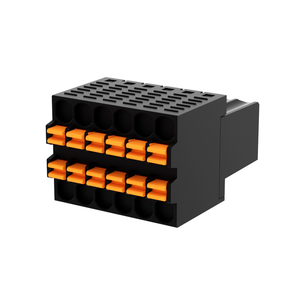 Bloc de bornes à ressort sans vis à double couche, pas de 2,54 mm, pour câblage électrique rapide, <span class=keywords><strong>bornier</strong></span> FPS0.5-254-28 - Product Image 2