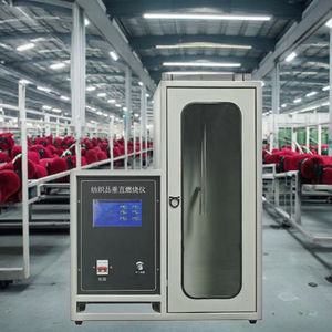 Тестер горючести HOTOTECH CE для текстиля по ISO 6941, <span class=keywords><strong>ASTM</strong></span> <span class=keywords><strong>D6413</strong></span>, UL94, вертикальный, камерный, для машинной обработки тканей, 1 год гарантии - Product Image 5