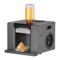Machine à glace pilée pour desserts chauds, machine à glace en flocons, broyeur de glace en plastique et acier pour usage domestique, extérieur et hôtelier