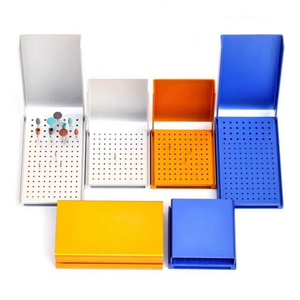 100 Holes <strong>Dental</strong> <strong>Burs</strong> Holder High Speed Diamond <strong>Bur</strong> Block Holders Autoclavable - Product Image 6