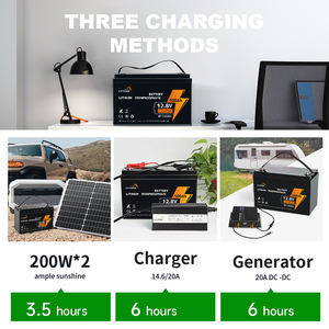 Lvyuan batteria al litio ferro fosfato 12v batteria di accumulo di energia casa 100ah Lifepo4 batteria - Product Image 6