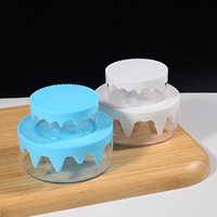 Simulation double couche gâteau et bijoux boîte de rangement bricolage artisanat matériaux créatif petite base de gâteau