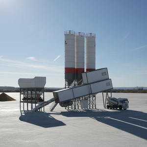 Pabrik Pencampur Beton <span class=keywords><strong>HZS100</strong></span> Otomatis Penuh 80m3/jam untuk Dijual - Product Image 5