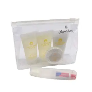 OEM travel hotel personal hygiene kit in pouch