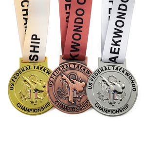 High Quality <strong>Cheap</strong> Price Customize Marathon Metal <strong>Medal</strong> 3D Custom Taekwondo <strong>Medal</strong> - Product Image 1