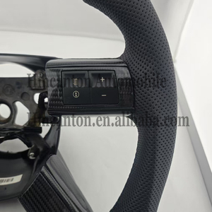 Nouveau produit en gros : Volant en cuir perforé en fibre de carbone pour Chrysler 300C - Product Image 5