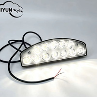 Moteur sans balais universel 72V DC sans engrenages, phare avant 12 LED haute luminosité, écran LCD, pièces électriques pour scooter Huajiyu