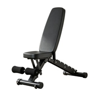 Banc d'entraînement commercial robuste 400KG capacité inclinaison réglable banc plat pour salle de musculation