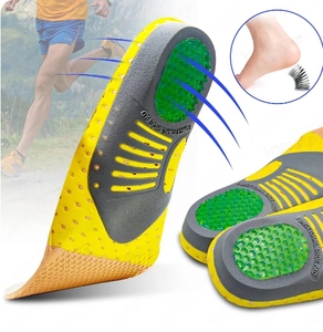 Orthotic Gel Insoles for Sneaker Orthopedic Flat Foot <b>Cushion</b> Insert Arch Support <b>Pad</b> Foot Pain-relieving Man Women - Product Image 1