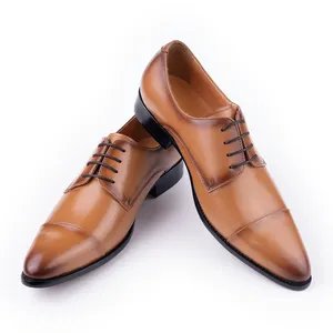 Wholesale Handmade Custom Genuine Leather High Quality Men Formal Shoes Business Casual Office Luxury Shoe