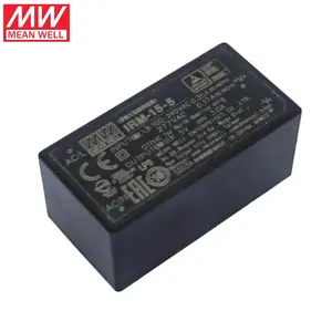 Mean Well IRM-15-15 15W 15V 1A Industrial Miniature PCB-Mount Switching Power Supply