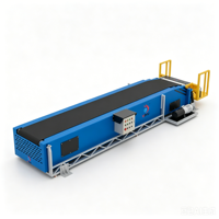 Système de convoyeurs à bande télescopiques, garantie de qualité, configurations personnalisées adaptées aux différents besoins de chargement de conteneurs et de camions