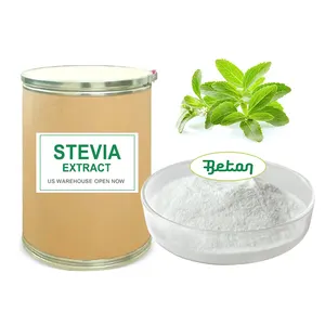 Steviolo glicoside Stevioside organico 85% (estratto di Stevia)- 250 volte più dolce estratto di Stevia Stevioside 95% 98% Rebaudioside A