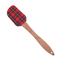 Spatule en silicone de la série Bonhomme de neige de Noël, outil de cuisine pour la pâtisserie, pour mélanger et racler les gâteaux