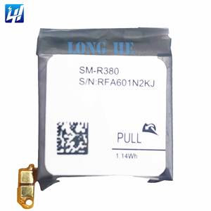 Baterai Smart Watch EB-BR380FBE untuk Samsung Galaxy Gear 2 Sm-r380 Sm-r381BR380 3.7V 250mah - Product Image 1