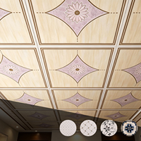 Panneaux de plafond en PVC imperméables SUYI, ignifuges, anti-moisissures, garantie 5 ans, classe A, résistants au feu, pour salle de bain, cuisine, salon