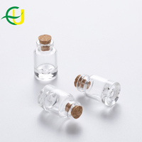 Venta al por Mayor de Mini Frascos de Vidrio para Cosméticos con Tapones de Corcho para Etiquetar y Fabricar