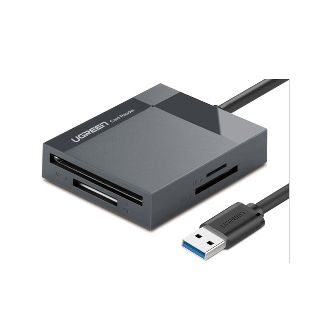 UGREEN SD Card Reader 4 in 1 Multi USB 3.0 MicroSD Memory Card Adapter for External Camera