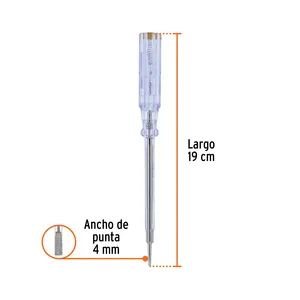 Master con 480 unità AC circuito tester 19 cm, Truper - Product Image 1