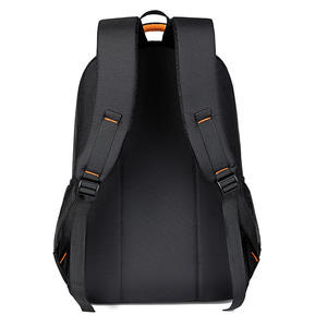Sac à dos imperméable et durable en tissu Oxford foncé de 15,6 pouces pour hommes, idéal pour le travail, les voyages et la grande capacité - Product Image 1