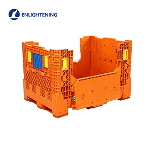 <span class=keywords><strong>ลัง</strong></span>พาเลท HDPE แข็งแรงทนทาน ใช้ซ้ำได้ แบบ <span class=keywords><strong>3</strong></span> ราง โปรไฟล์ต่ำ พร้อมประตูเปิด 4 ด้าน สำหรับจัดเก็บสินค้าจำนวนมาก - Product Image 3