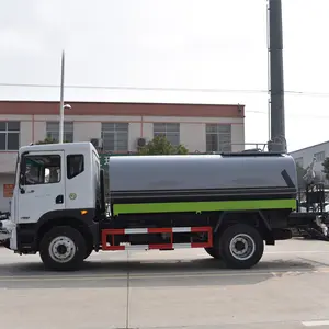Bon marché DFAC LHD 4*2 Dong Feng 12 Tonnes/12000L Camions-citernes pour l'arrosage de l'eau des routes municipales