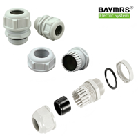 Presse-étoupe en nylon de haute qualité avec protection IP68, étanche, en plastique, PG7/M12, pour câble avec matériau PP, modèle M PG