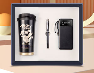 แก้วน้ำสแตนเลสสองชั้นขนาด 40 ออนซ์ ลายใหม่ทันสมัย พร้อมตกแต่งลวดลาย ของขวัญทางธุรกิจ สีสันปรับแต่งได้ - Product Image 5