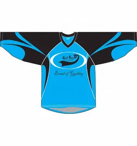 Hoge Kwaliteit Custom 100% Polyester Mesh Ijshockey Truien Sublimatie Print Premium Slijtage Voor Professionele En Amateur Spelers