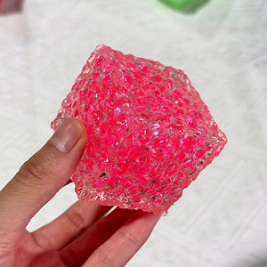 Honeycomb Ice Cube Squishy <b>Toy</b> TPR Maltose Stress Relief Sensory Fidget for Kids Adults Office <b>Desk</b> - Product Image 6