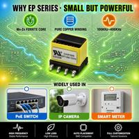 Petit transformateur EP7 SMD à enroulement en cuivre, transformateur de puissance PoE, pilote LED 230V 12V 5W, transformateur abaisseur haute fréquence
