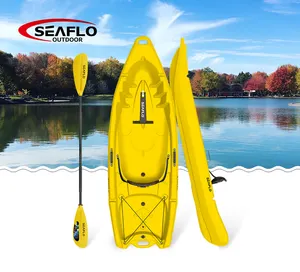 SEAFLO Factory Price Single Plastic Person Sit On Lightweight Kayak Fishing For Sale