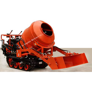 Mixer semen mortar beton sepenuhnya otomatis mesin Diesel driven self-propeled tipe <span class=keywords><strong>drum</strong></span> mixer - Product Image 2