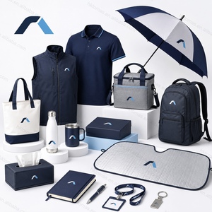 Premium Promotional Gift Bundle Umbrella Cap Insulated Cup Charging Accessories <b>Notebook</b> and Executive Branding Items - Product Image 4