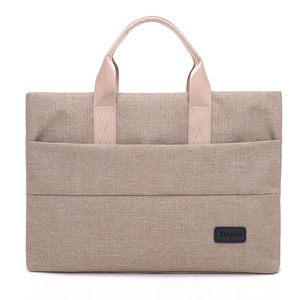Business Travel File Printable Commute Gift Lightweight Sleeve Easy Carry Students Office Daily Trousse Etudiant <b>Laptop</b> Bag. - Product Image 3