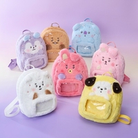 Sacs en peluche personnalisés en forme d'animaux, sacs à main, sacs à bandoulière, sacs travers, conception personnalisée, vente en gros d'usine OEM