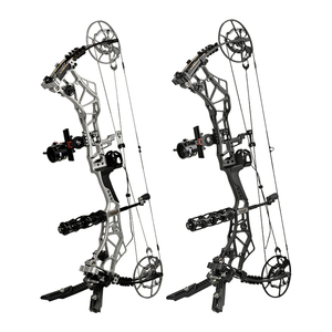 Arc à poulies SPG 40-70lbs en aluminium pour le sport de plein air, la chasse, l'entraînement et la compétition - Équipement de tir à l'arc BOW-FHG-TL-FZZ - Product Image 6