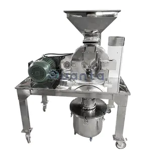 Máquina pulverizadora de disco de acero inoxidable para moler pimienta, azúcar en polvo, sal, especias, pimienta