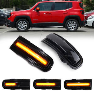 Fábrica para 2015-2022 Jeep Renegade LED Señales de giro dinámicas Intermitentes de espejo lateral Intermitentes de flecha secuencial Luces de señal - Product Image 4