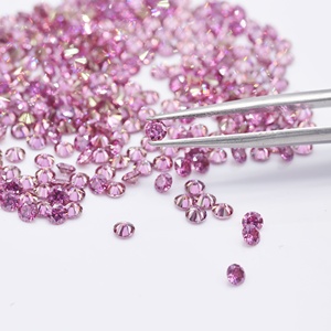 Pietre rosse molli Moissanite 0.7-2.9mm mischia Moissanite Sakura rosa Lab diamante per anello ciondolo creazione di gioielli - Product Image 2