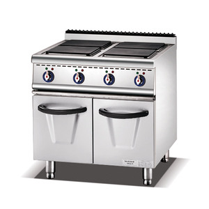 Professional High Efficiency Stainless Steel 6 <b>Square</b> Plate Heater Food Warmer <b>Combination</b> Electric Stove Oven for Restaurants - Product Image 3