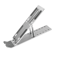 Charmount ergonómico ajustable portátil aleación de aluminio portátil soporte plegable Metal portátil soporte para ordenador portátil para el hogar Oficina