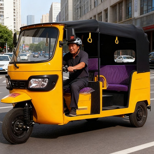 Offre Spéciale 200cc 4 passagers Autotruck <span class=keywords><strong>Piaggio</strong></span> Ape <span class=keywords><strong>3</strong></span>-<span class=keywords><strong>roues</strong></span> avec moteur essence pousse-pousse livraison Tricycle Tricycle Taxis - Product Image 3